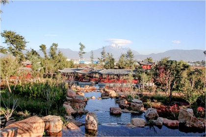 玉龙县火车站绿化工程项目